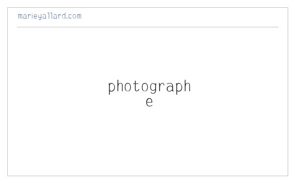 Accueil - Marie Gallard - peintre, photographe 缩略图