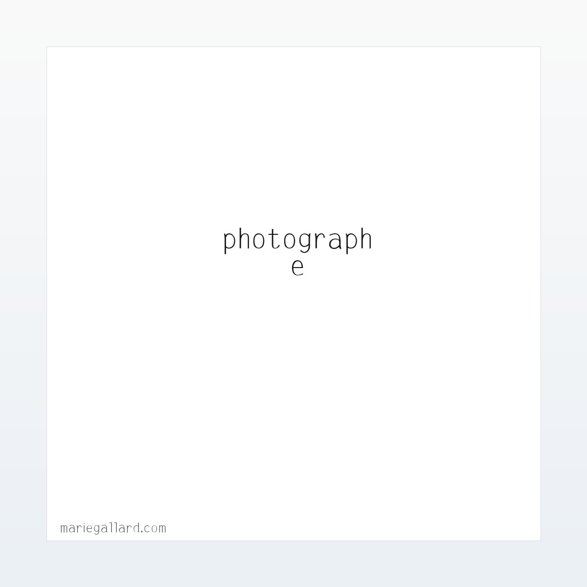 Products - Accueil - Marie Gallard - peintre, photographe 方图